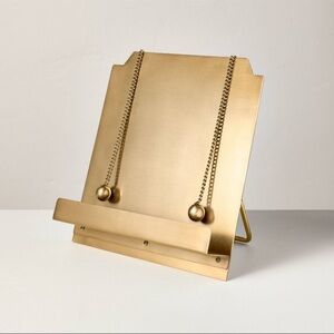 New Brass Cookbook Holder with Weighted Chains Hearth & Hand™ with Magnolia 2026